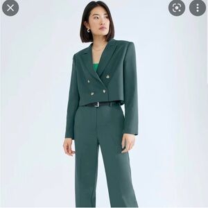 Babaton cropped blazer
